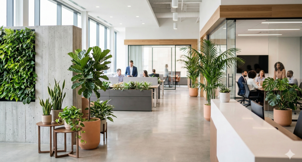 How Green Workspaces Improve Employee Well-Being and Productivity